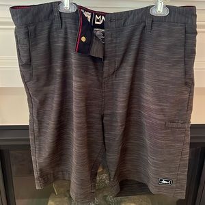 Black Pelagic Mako Hybrid Shorts Size 34